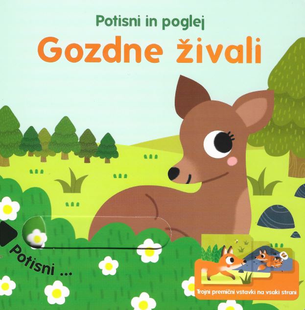 Gozdne živali (Potisni in poglej)