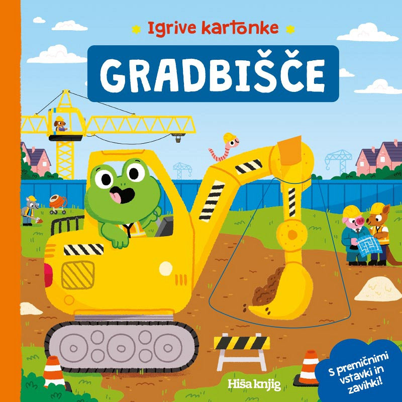 Gradbišče - igrive kartonke