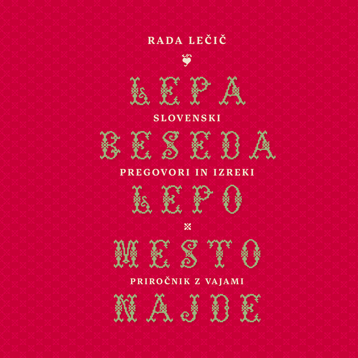 Lepa beseda lepo mesto najde (slovenski pregovori in izreki)