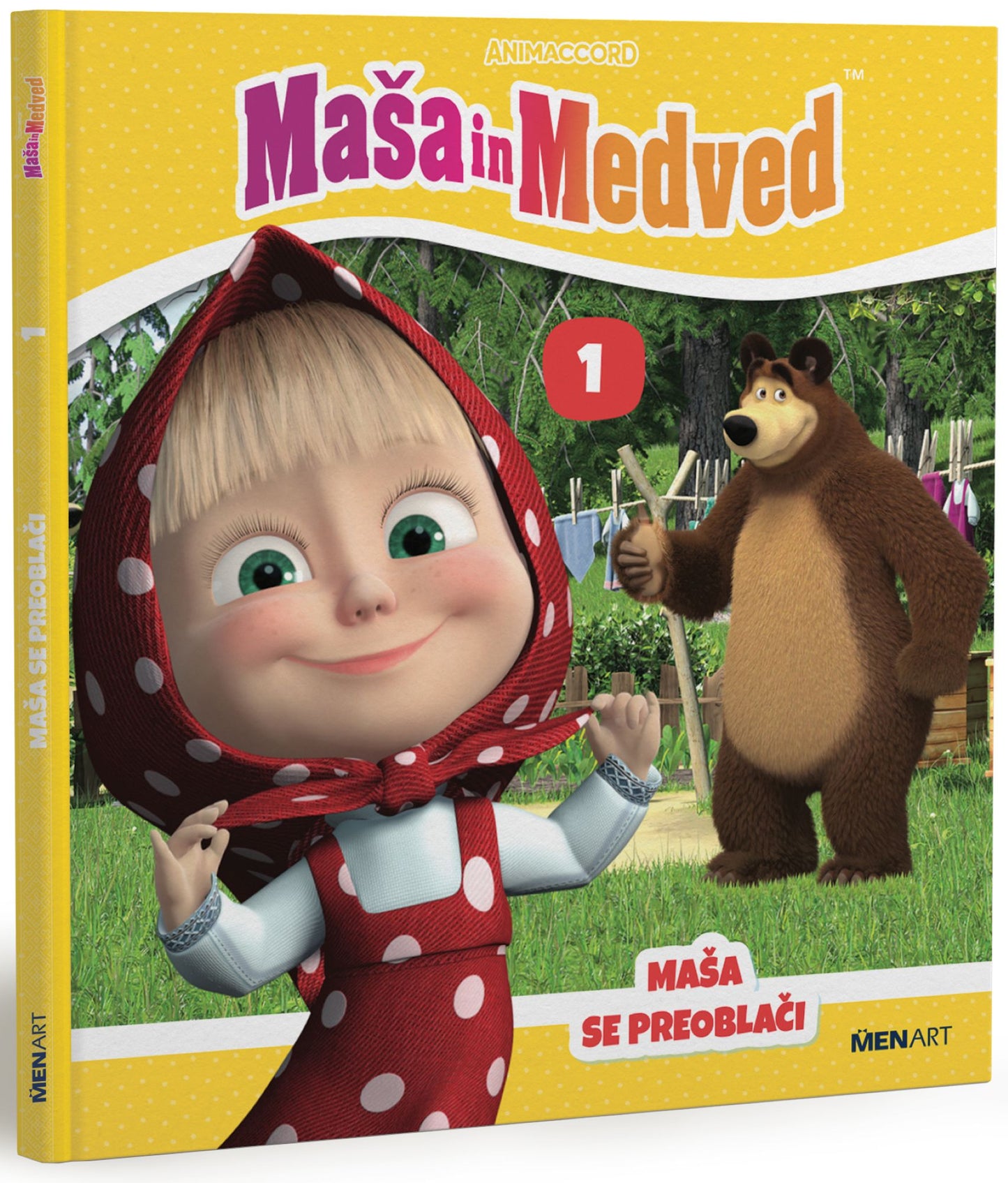 Maša in medved 1: Maša se preoblači