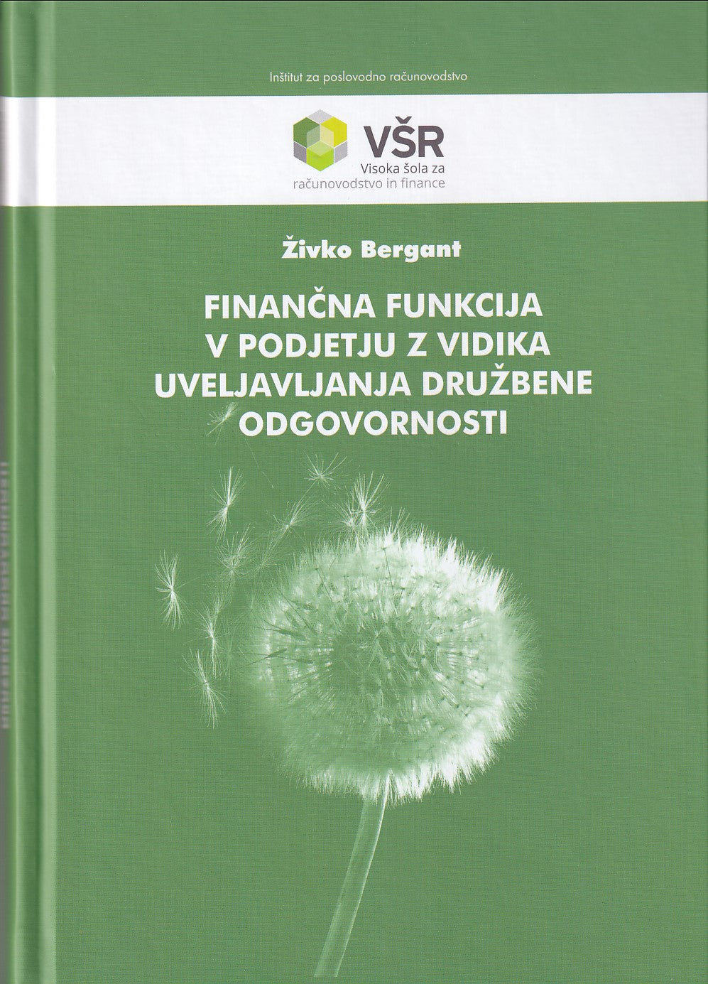 Finančna funkcija v podjetju z vidika uveljavljanja družbene odgovornosti