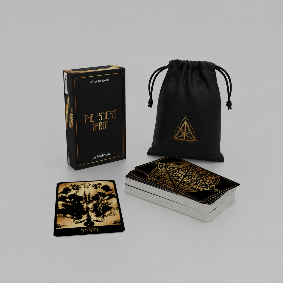 The Isness Tarot (karte – črne)