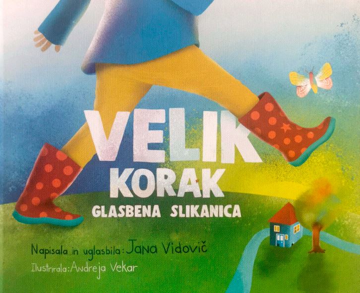 Velik korak: glasbena slikanica