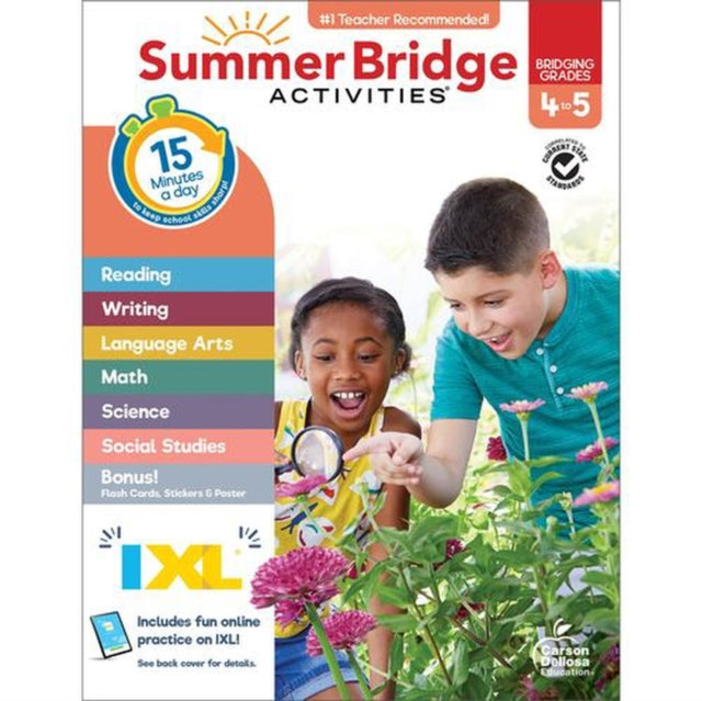 Summer Bridge Activities, Grades 4 - 5