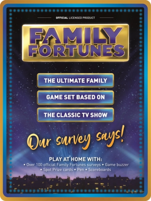Family Fortunes: The Ultimate TV-Based Family Game Tin for Adults & Kids