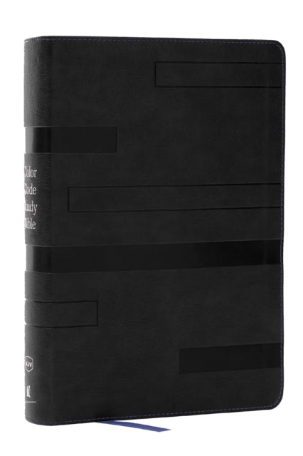 Color Code Study Bible, Revealing God's Truth Color by Color (KJV, Black Leathersoft, Red Letter)