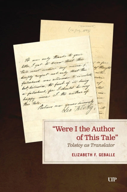 “Were I the Author of This Tale”