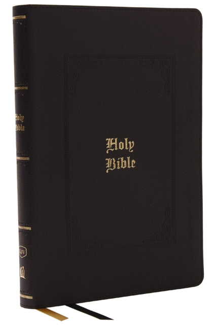 KJV Holy Bible: Giant Print Thinline Bible, Black Leathersoft, Red Letter, Comfort Print: King James Version (Vintage Series)