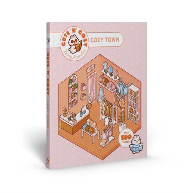 Cute 'n' Cozy Sticker Therapy: Cute 'n' Cozy Town