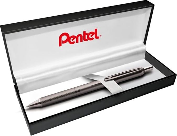 Roler Pentel EnerGel STERLING, antracit