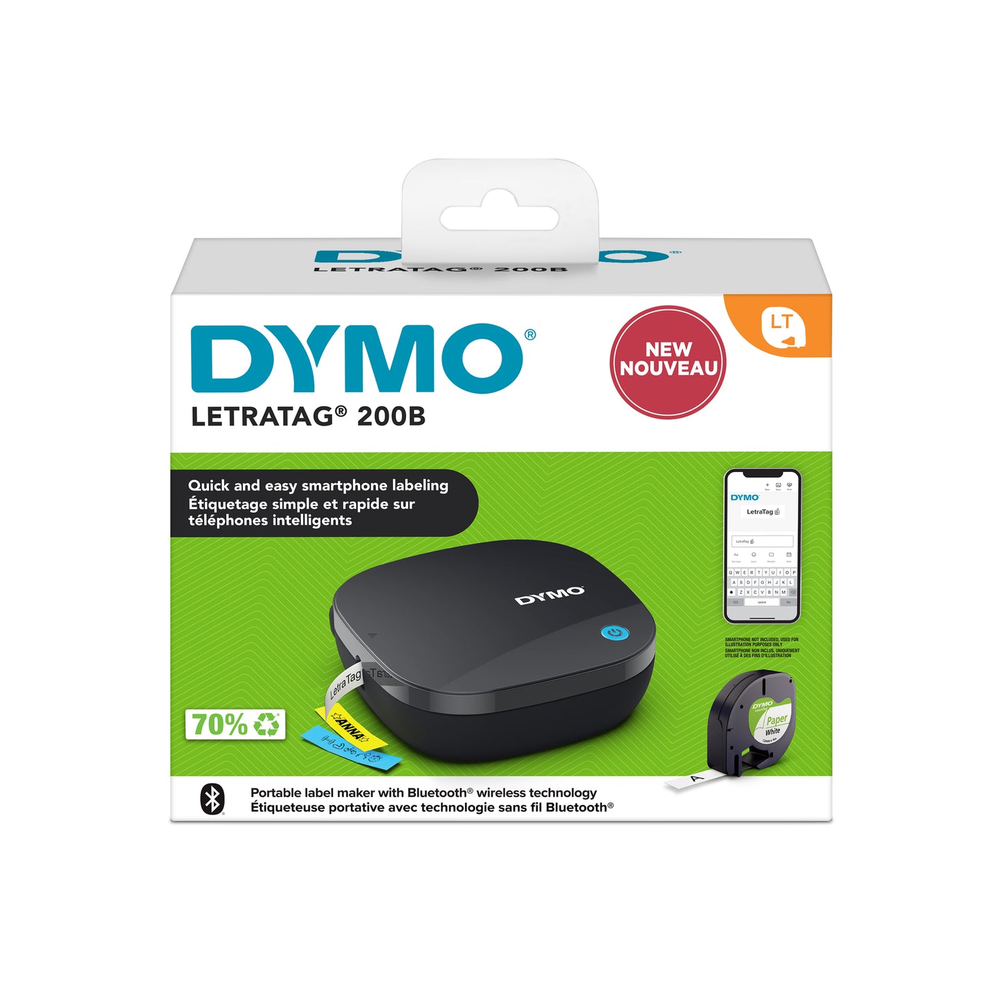 DYMO tiskalnik za nalepke Letratag 200B Bluetooth