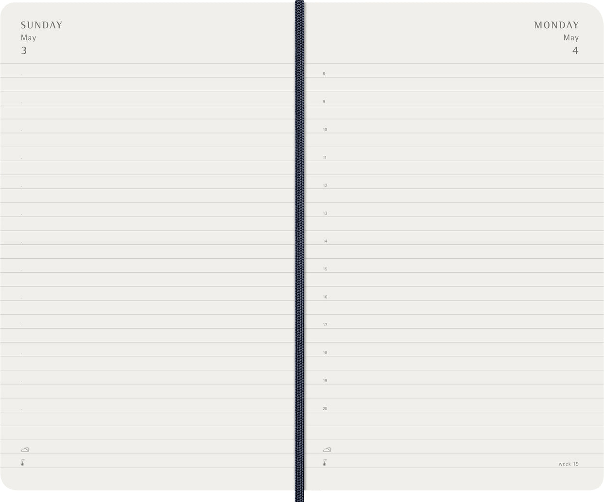 Planer Moleskine 2026, 12-mesečni, large, dnevni, mehke platnice, zelen