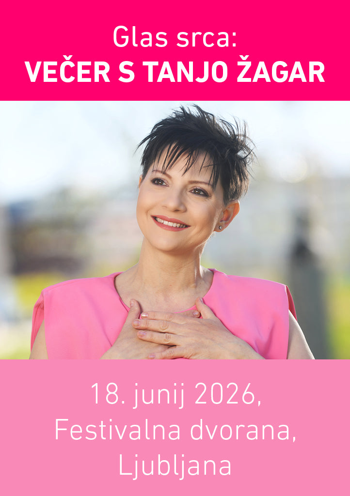 Vstopnica za dogodek Glas srca: večer s Tanjo Žagar