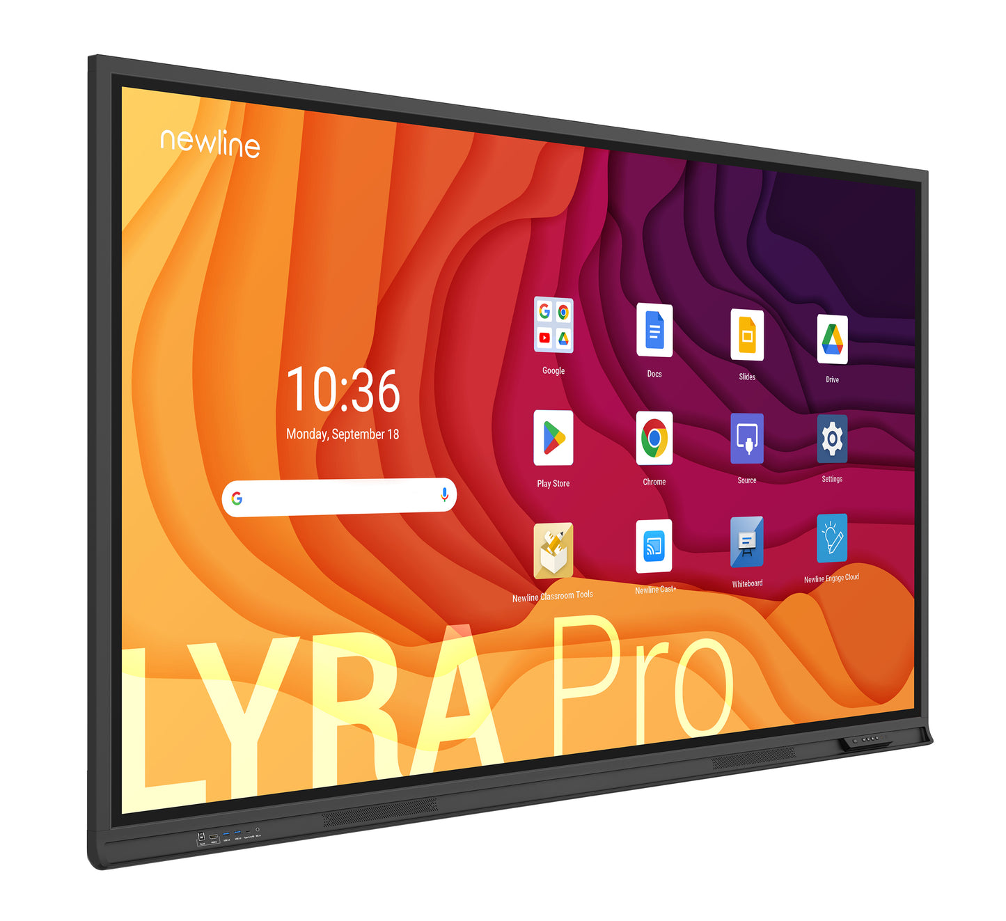 Interaktivni zaslon NEWLINE LYRA PRO 75"