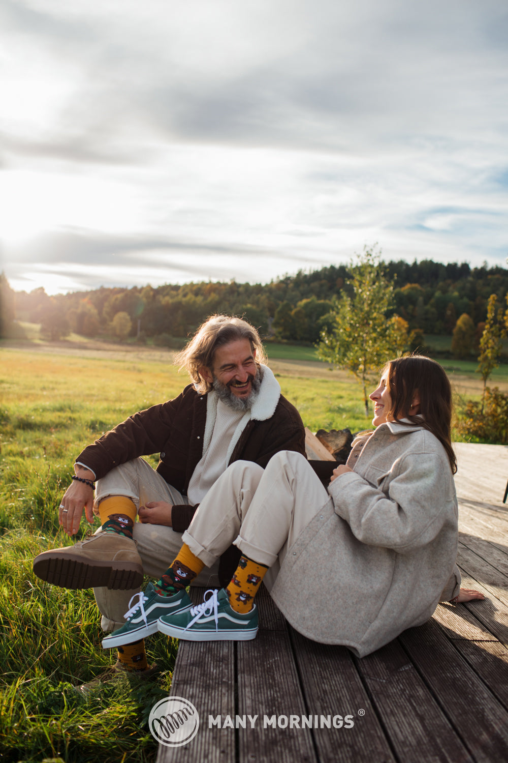 Nogavice Autumn Teddy, št. 35-38