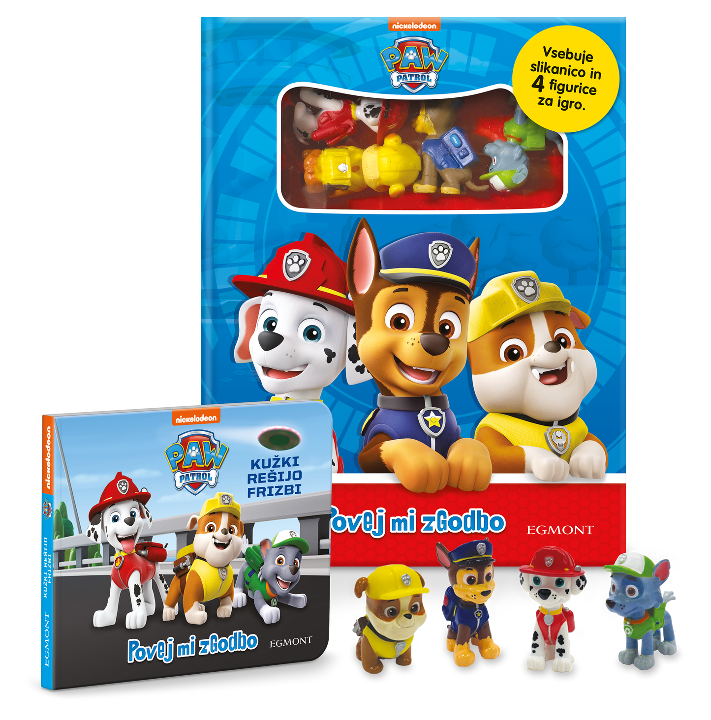 Povej mi zgodbo: Kužki rešijo frizbi (Paw Patrol)