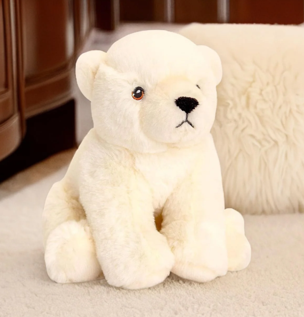 Plišasta igrača Polarni medved, 18 cm