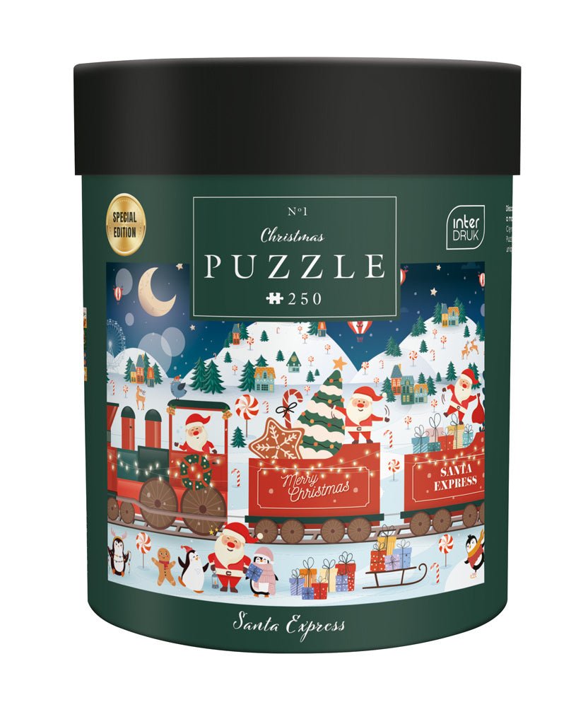 Puzzle Interdruk, Santa Express, 250 kosov
