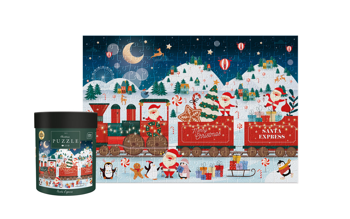 Puzzle Interdruk, Santa Express, 250 kosov