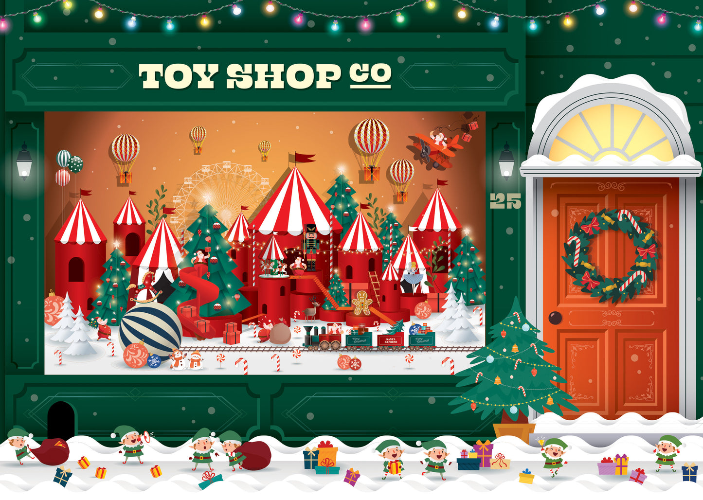 Puzzle Interdruk, Toy Shop, 500 kosov