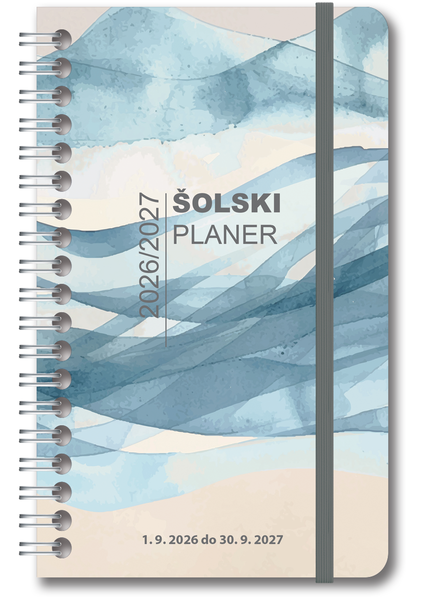 Šolski planer Kaj dogaja 2026/27, valovi