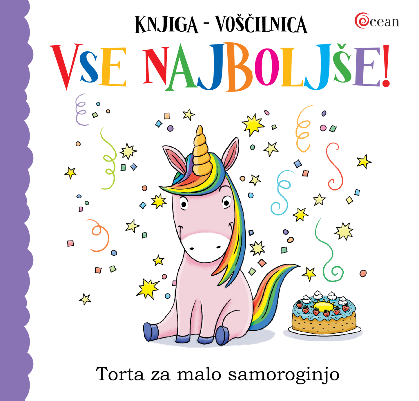 Vse najboljše!. Torta za malo samoroginjo