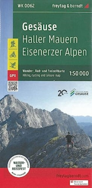 Gesause 1:50,000 Hiking, Cycling and Leisure map