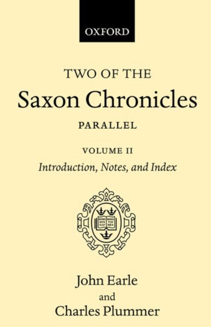 TWO SAXON CHRONICLES VOL 2 C