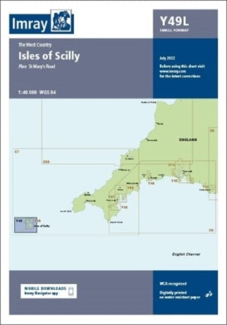 Imray Chart Y49 Laminated