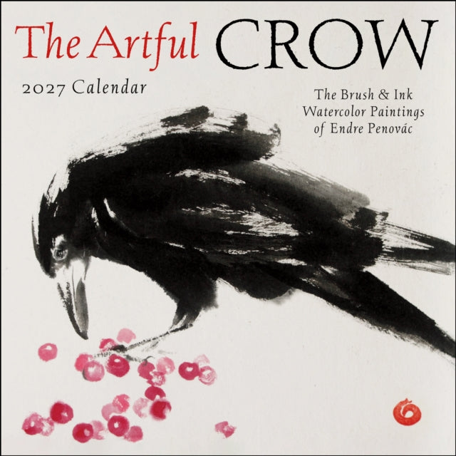 Artful Crow 2027 Wall Calendar