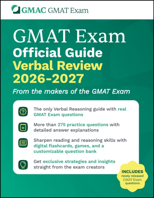 GMAT Official Guide Verbal Review 2026 - 2027