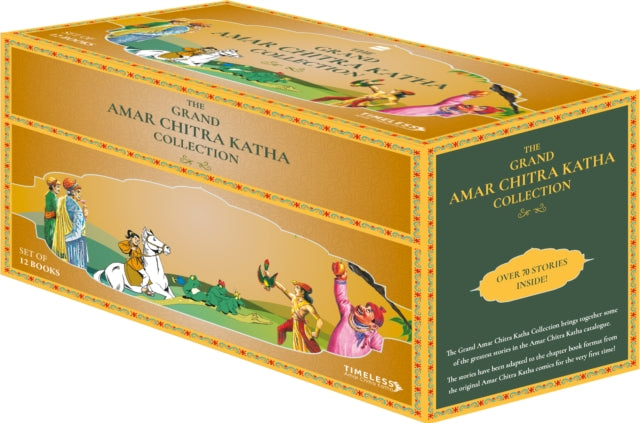 Grand Amar Chitra Katha Collection BoxSet of 12 books