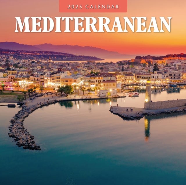 Mediterranean 2025 Square Wall Calendar