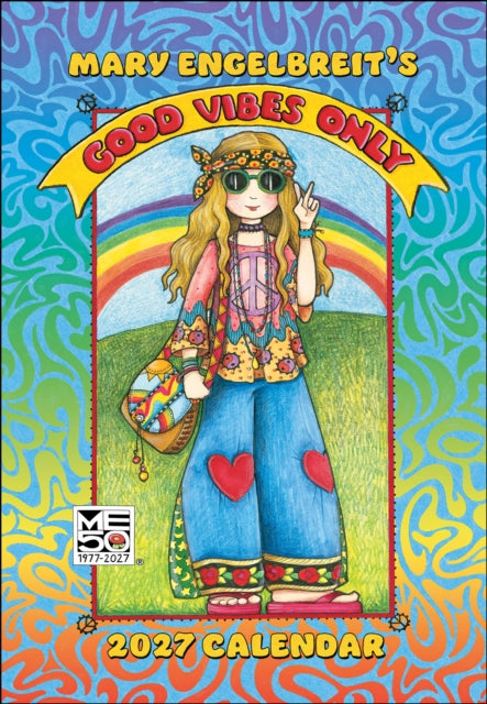 Mary Engelbreit's Good Vibes Only 2027 Monthly Pocket Planner Calendar