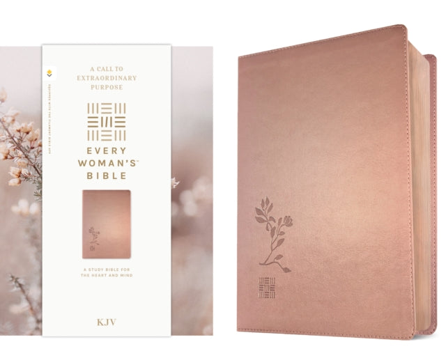 KJV Every Woman's Bible, Filament Enabled, Rose