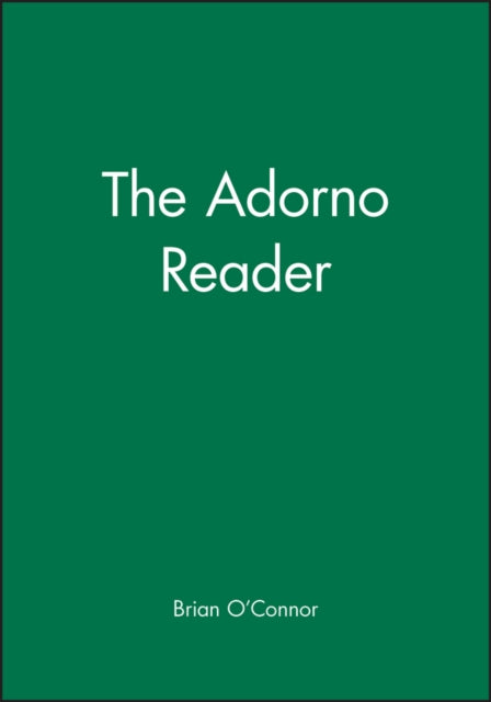 Adorno Reader