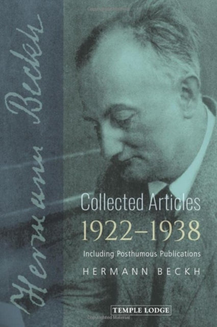 Collected Articles, 1922-1938