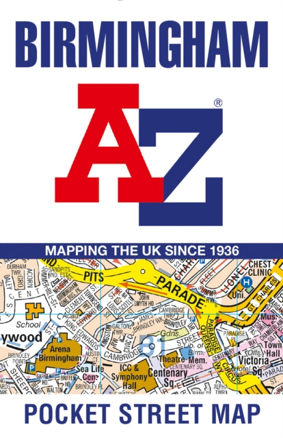 Birmingham A-Z Pocket Street Map