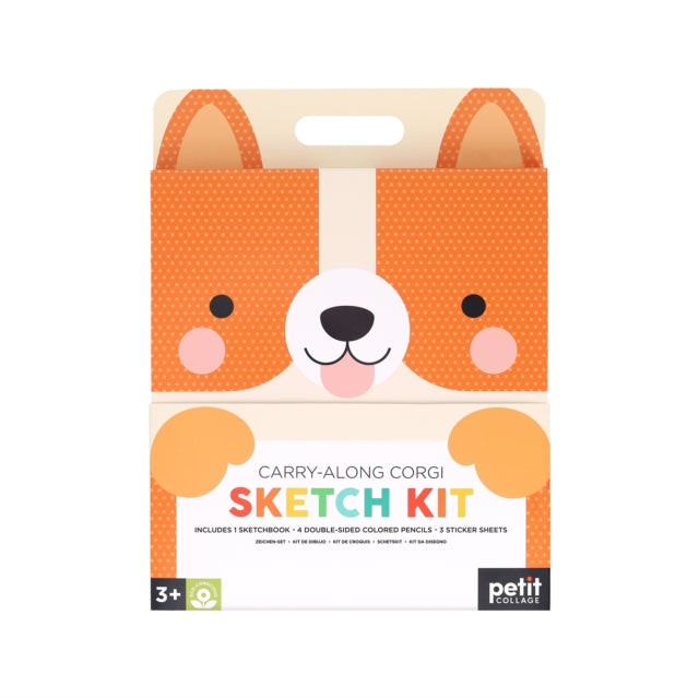 Carry-Along Corgi Sketch Kit