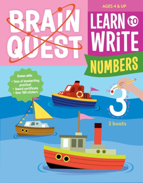 Brain Quest Learn to Write: Numbers