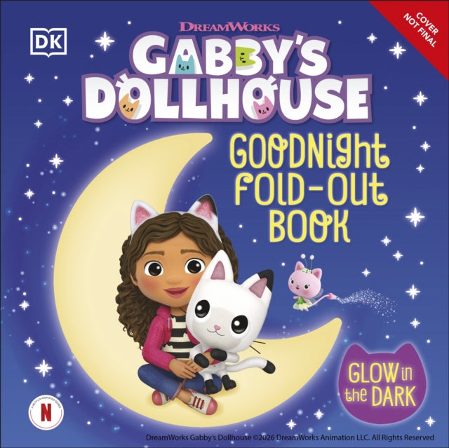 Gabby's Dollhouse Goodnight Fold-out Book