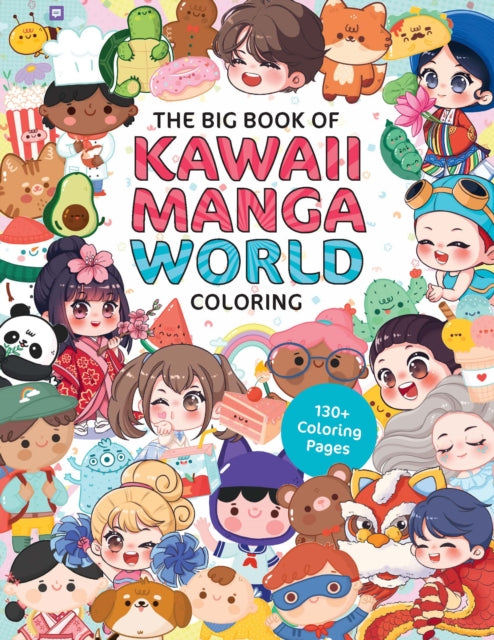 Big Book of Kawaii Manga World Coloring