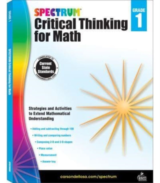 Spectrum Critical Thinking for Math Gr 1