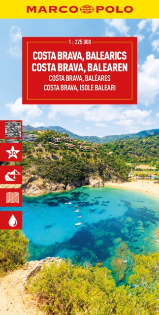 Costa Brava Marco Polo Map