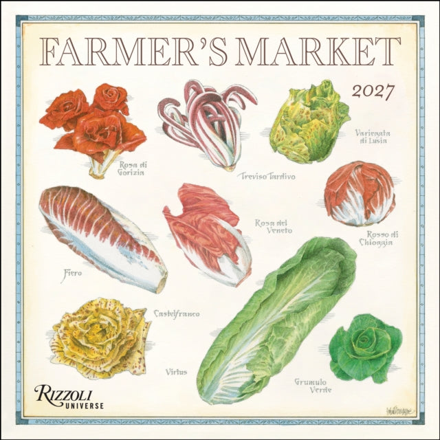 Farmer's Market 2027 Wall Calendar