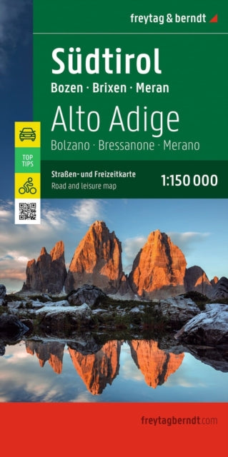 South Tyrol Road and Leisure Map