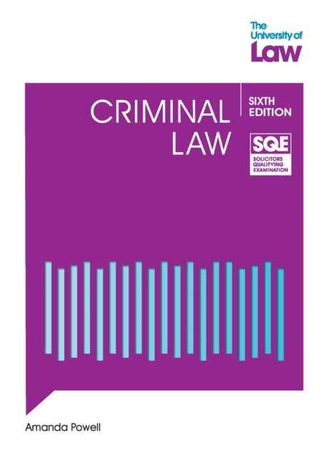SQE Criminal Law 6e