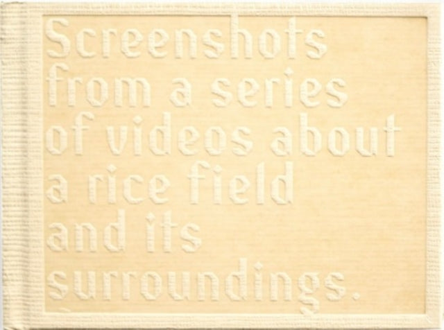 Screenshots of a rice field and its surroundings