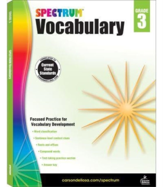 Spectrum Vocabulary Grade 3