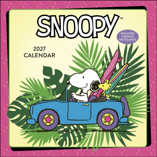 PEANUTS®: SNOOPY 2027 Wall Calendar with Notecards